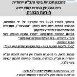 מכרז לתכנון תוכנית ותב”ע נקודתית בית העלמין החדש